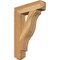 Ekena Millwork Funston Craftsman Rough Sawn Bracket, Western Red Cedar, 4"W x 18"D x 26"H BKT04X18X26FST04RWR - alternate 1